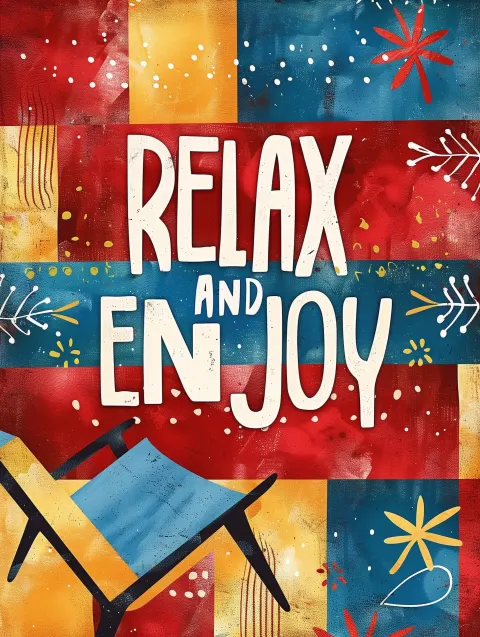 Modern Relaxation Typography