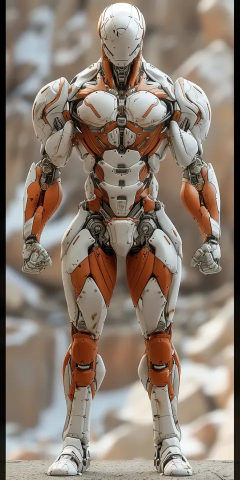 Powerful Mecha in ZBrush