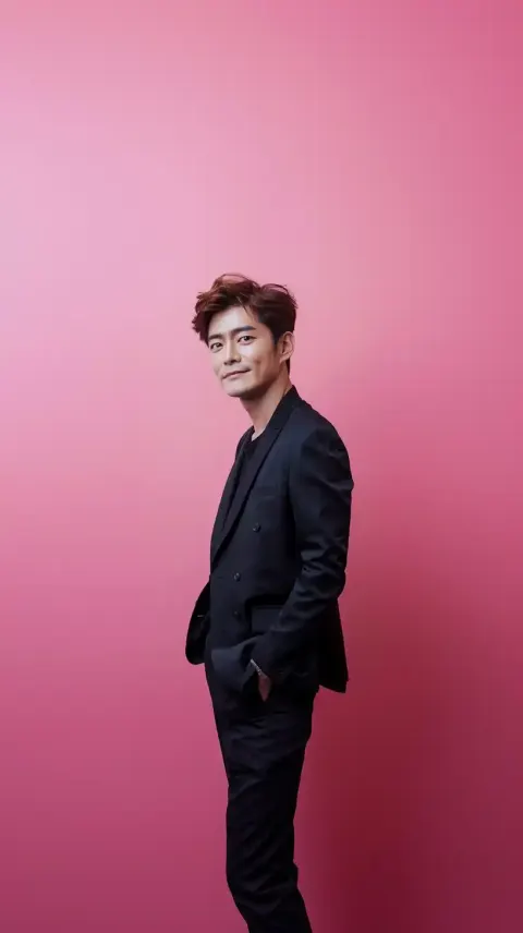 Korean Man in Black