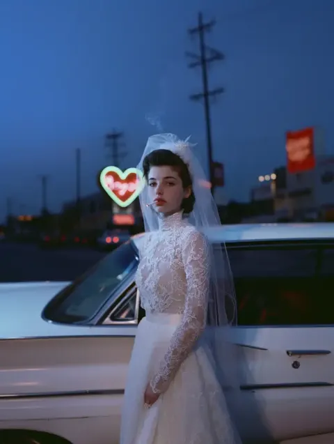 Lace Bride Night LA