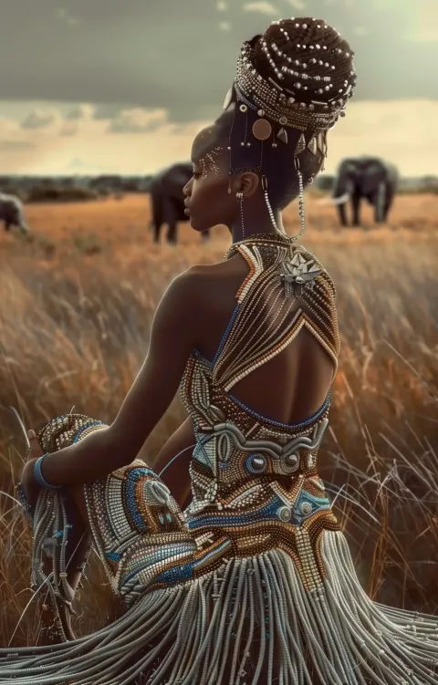 Futuristic African Fashion Safari