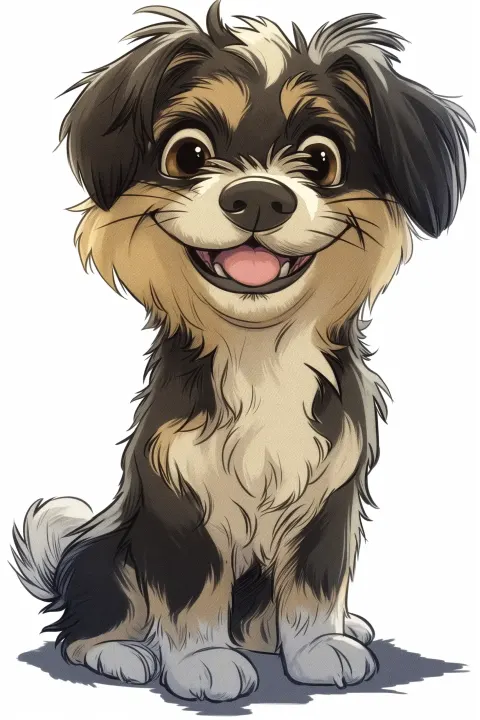 Fleischer Shih Tzu Caricature