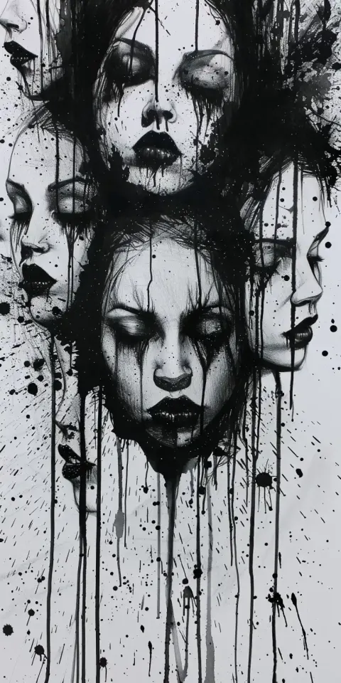 Dark Fantasy Women Faces
