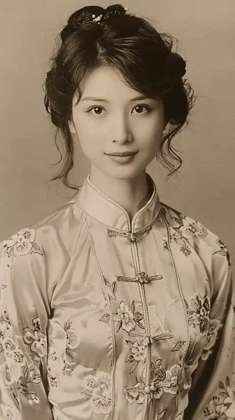 Adorable Chinese Girl Portrait
