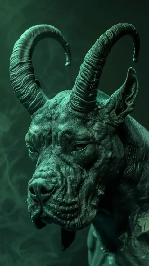 3D Staffordshire Goat Sculpture
