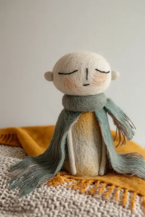 Felted Wool Story Shot