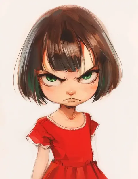 Naoko-Style Angry Girl