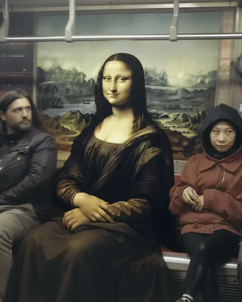 Subway Mona Lisa Enigma