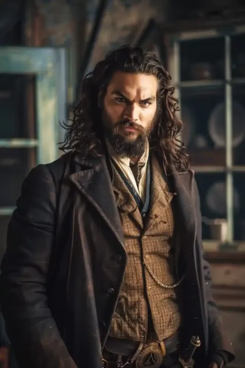 Victorian Worker Portrait Jason Momoa