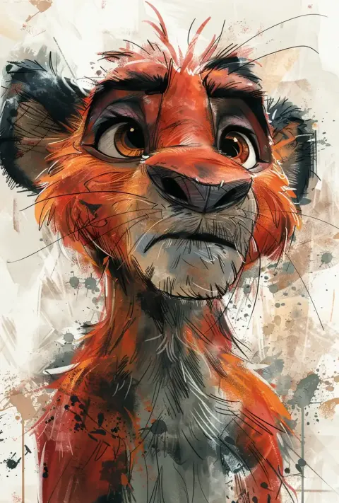 Steadman-Style Timon Portrait