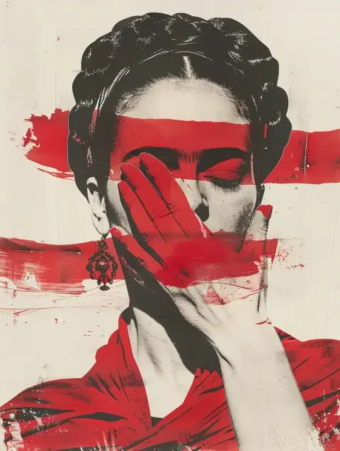 Maximalist Frida Collage