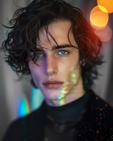 Modern Male Model Portrait