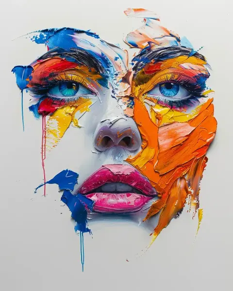 Abstract Face Fragmentation