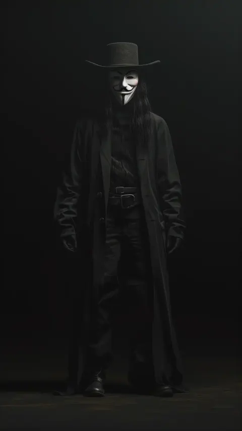 Photorealistic V for Vendetta