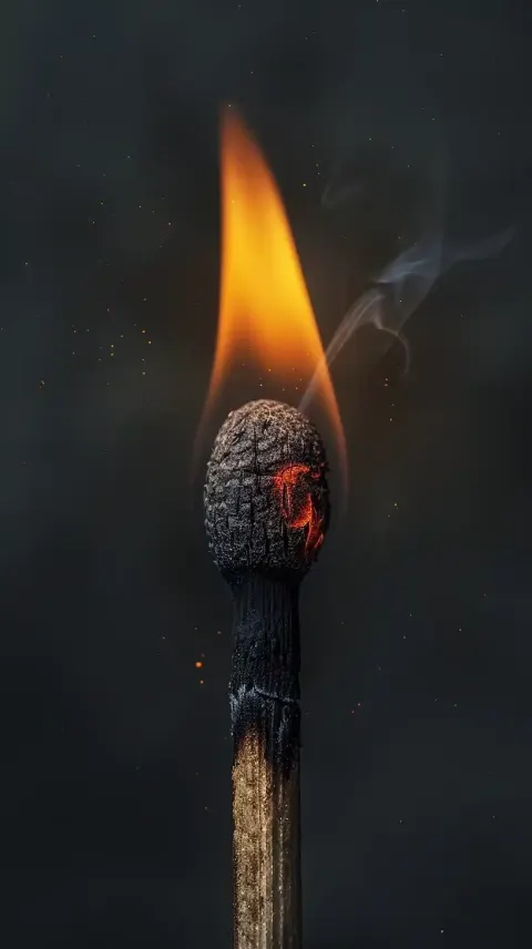 Hyperrealistic Black Match
