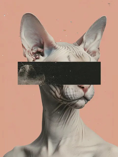 Collage Sphynx Editorial