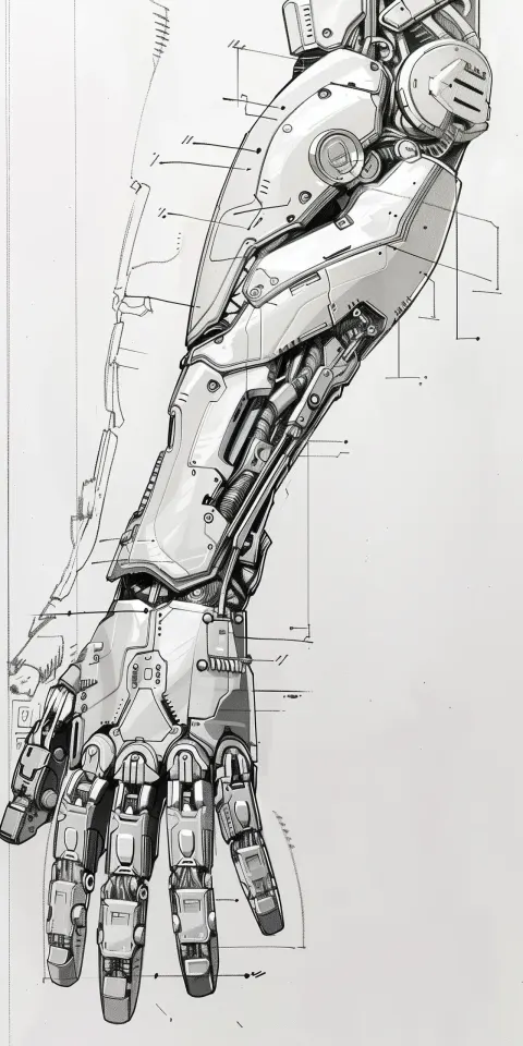 Raw Mech Arm Joint Design