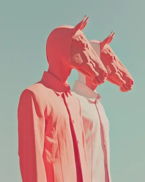 Geometric Horse Photo Shoot