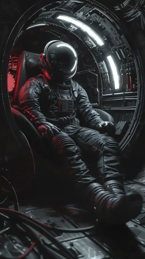 Hyper Realistic Soviet Cosmonaut