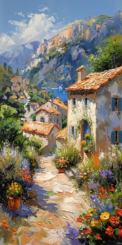 Impressionist Provence Canvas