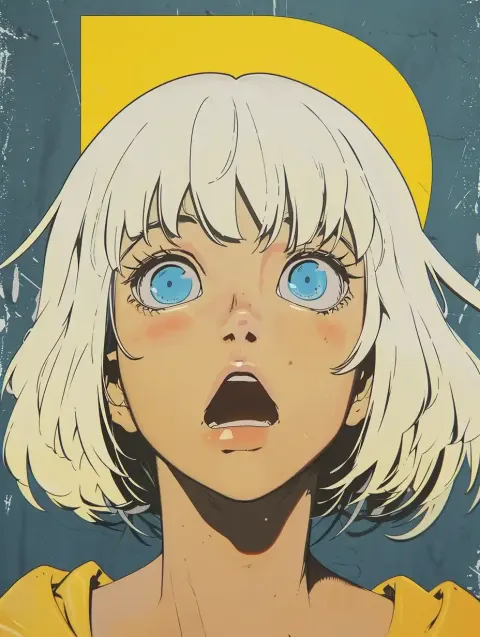Anime Question Mark Portrait