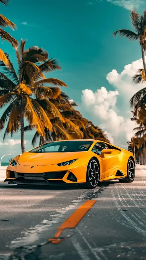 Vibrant Lamborghini Holiday