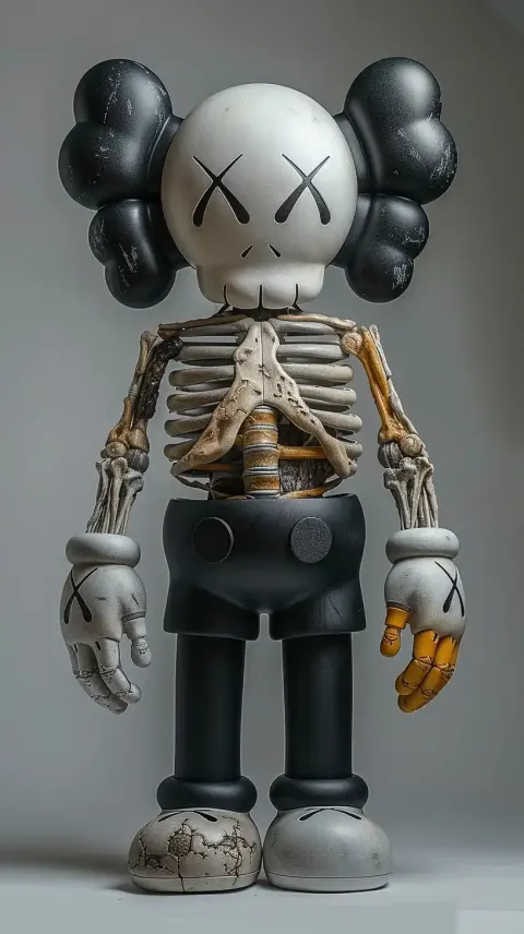 Plastic Skeleton 3D View
