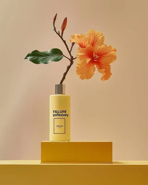 Minimalist Floral Brand Display