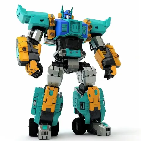 Modern Mint Truck Robot