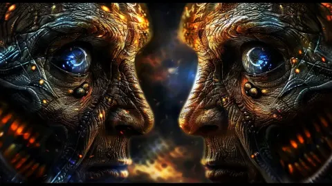 Symmetrical Self-Healing Alien