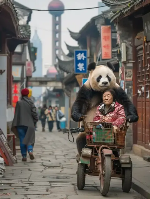 Panda Tricycle Gunner