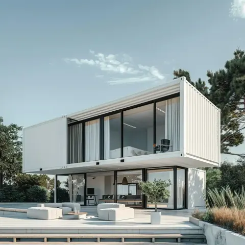 Modern Greek Container House
