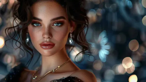 Chic Elegance Portrait