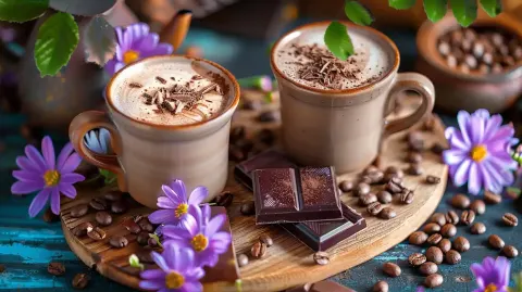 Coffee Bean Hot Chocolate