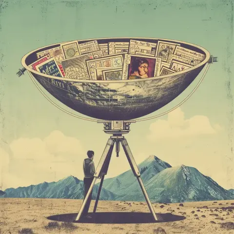 Surreal Grimoire Alphabet Telescope