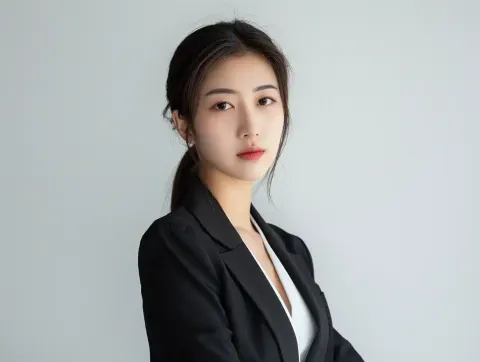 Elegant Chinese Model Portrait
