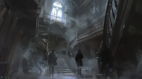 Ghostly Foyer Entrance
