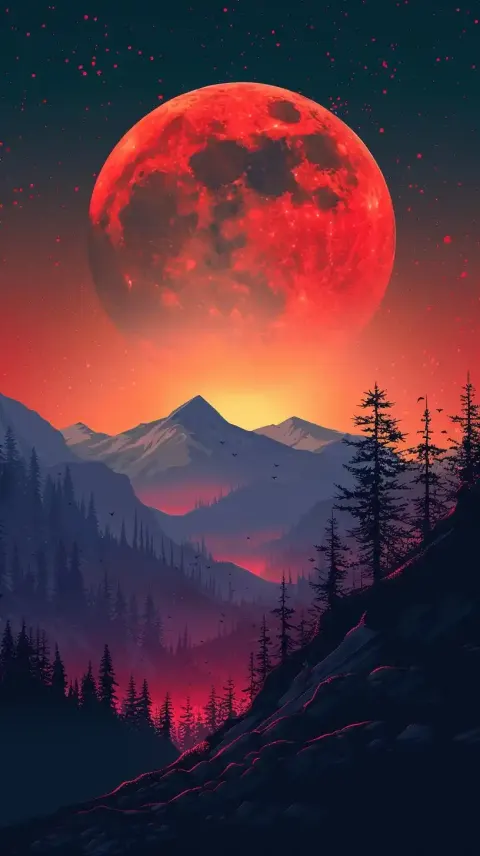 Minimalistic 4K Retro Wallpaper