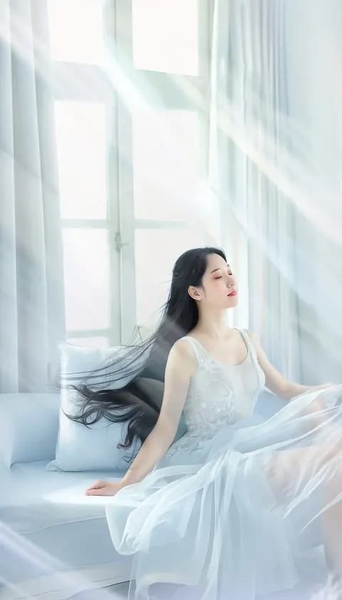 Ultra-Realistic Asian Model