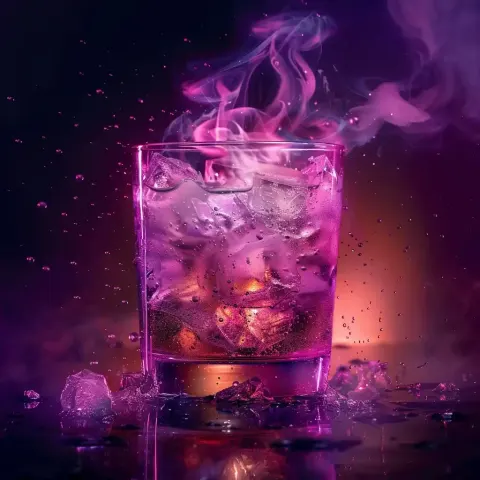 Ultra-Realistic Nightclub Drink