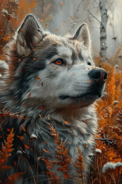Realistic Husky Fusion