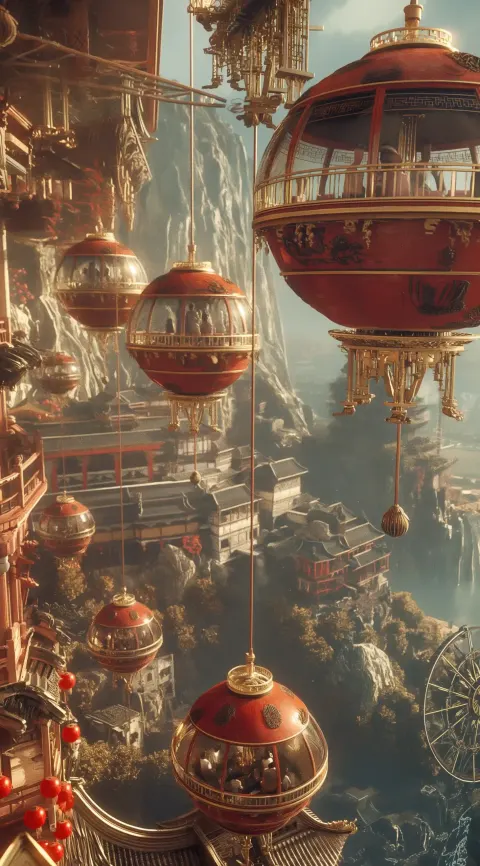 Chinese Airship Ferris Wheel