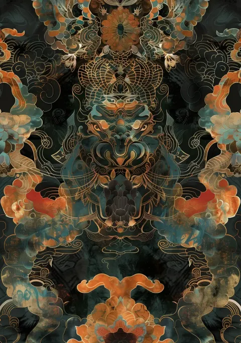 Dark Tibetan Artistry