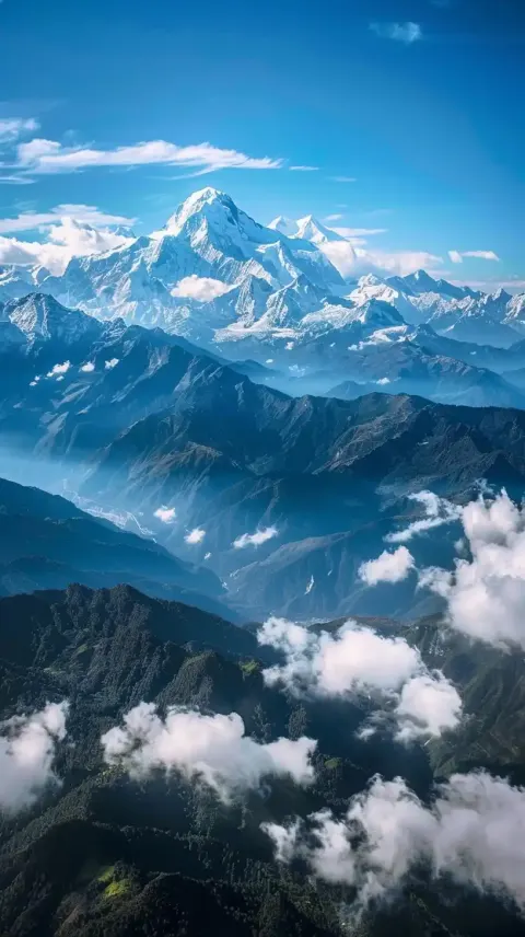 Aerial Mountain Landscape - AR 916