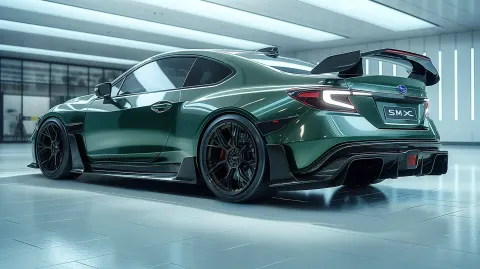 Futuristic Subaru Concept Portrait