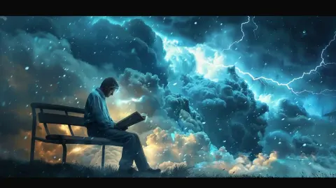 Bench Reader Stormscape