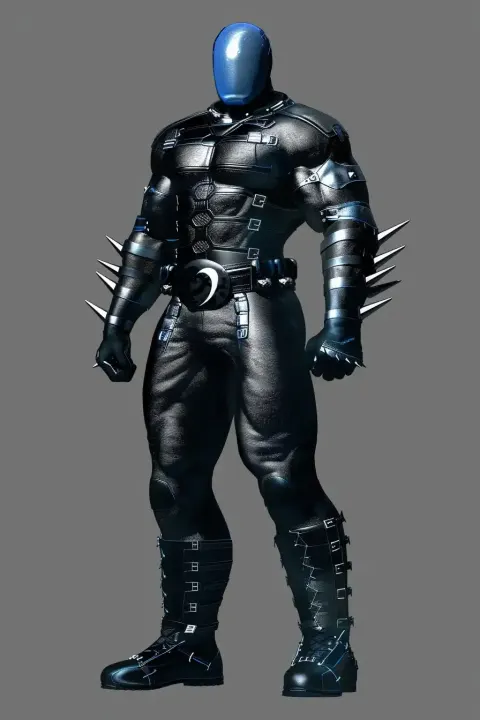 Gothic Antihero in Armor