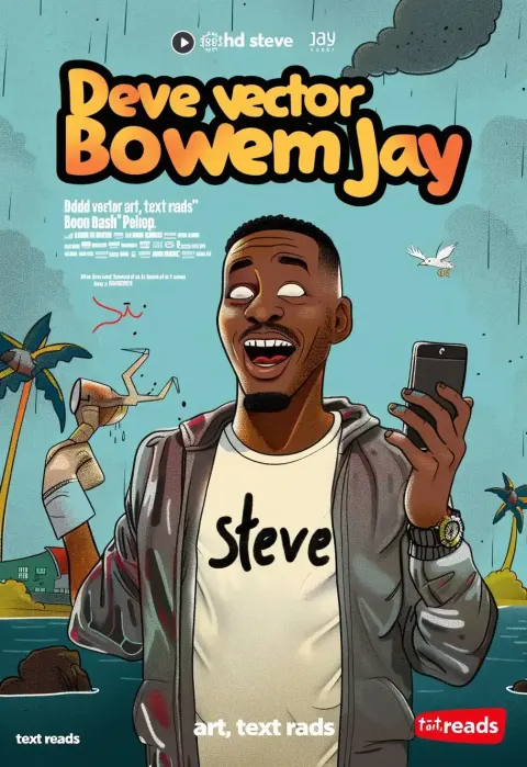 Cartoonish Comedy Poster