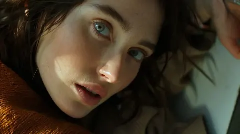 Curious Woman in Photorealism