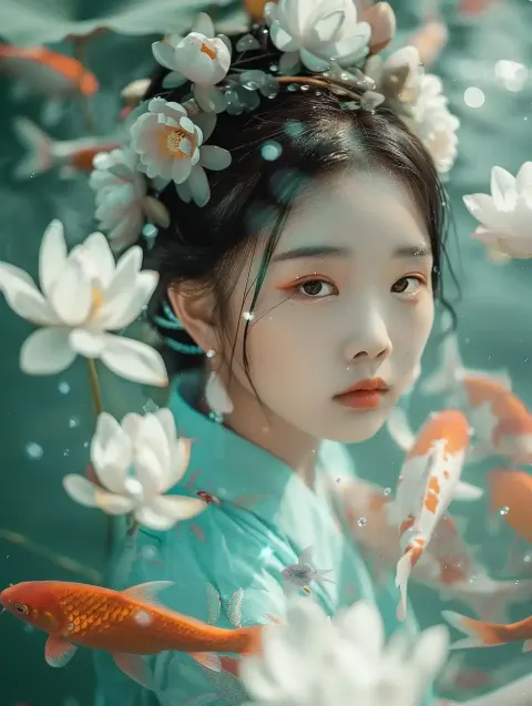 Surreal Hanfu Portrait